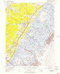 Stone Harbor New Jersey Historical topographic map, 1:24000 scale, 7.5 X 7.5 Minute, Year 1955