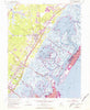 Stone Harbor New Jersey Historical topographic map, 1:24000 scale, 7.5 X 7.5 Minute, Year 1955