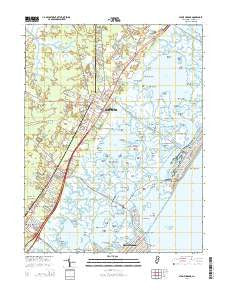 Stone Harbor New Jersey Historical topographic map, 1:24000 scale, 7.5 X 7.5 Minute, Year 2014