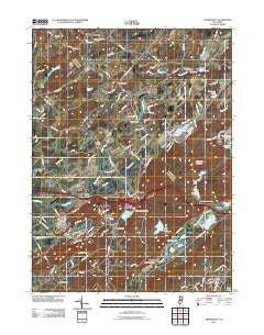 Tranquility New Jersey Historical topographic map, 1:24000 scale, 7.5 X 7.5 Minute, Year 2011