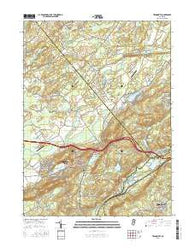 Tranquility New Jersey Current topographic map, 1:24000 scale, 7.5 X 7.5 Minute, Year 2016