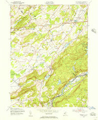 Tranquility New Jersey Historical topographic map, 1:24000 scale, 7.5 X 7.5 Minute, Year 1954