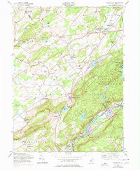 Tranquility New Jersey Historical topographic map, 1:24000 scale, 7.5 X 7.5 Minute, Year 1954