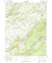 Tranquility New Jersey Historical topographic map, 1:24000 scale, 7.5 X 7.5 Minute, Year 1954