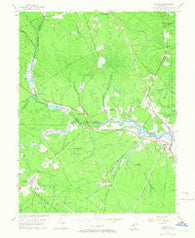 Tuckahoe New Jersey Historical topographic map, 1:24000 scale, 7.5 X 7.5 Minute, Year 1956