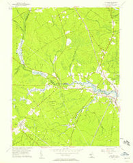 Tuckahoe New Jersey Historical topographic map, 1:24000 scale, 7.5 X 7.5 Minute, Year 1956