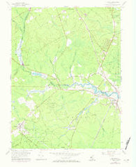 Tuckahoe New Jersey Historical topographic map, 1:24000 scale, 7.5 X 7.5 Minute, Year 1956