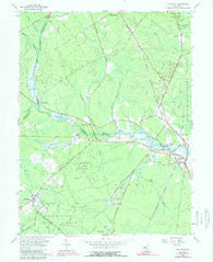 Tuckahoe New Jersey Historical topographic map, 1:24000 scale, 7.5 X 7.5 Minute, Year 1956