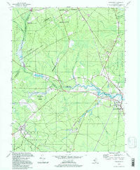 Tuckahoe New Jersey Historical topographic map, 1:24000 scale, 7.5 X 7.5 Minute, Year 1994