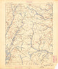Tuckahoe New Jersey Historical topographic map, 1:62500 scale, 15 X 15 Minute, Year 1890