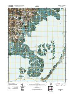 Tuckerton New Jersey Historical topographic map, 1:24000 scale, 7.5 X 7.5 Minute, Year 2011