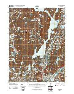 Wanaque New Jersey Historical topographic map, 1:24000 scale, 7.5 X 7.5 Minute, Year 2011