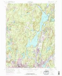 Wanaque New Jersey Historical topographic map, 1:24000 scale, 7.5 X 7.5 Minute, Year 1954