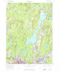 Wanaque New Jersey Historical topographic map, 1:24000 scale, 7.5 X 7.5 Minute, Year 1954