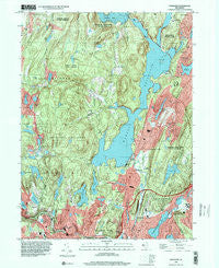 Wanaque New Jersey Historical topographic map, 1:24000 scale, 7.5 X 7.5 Minute, Year 1995