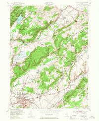 Washington New Jersey Historical topographic map, 1:24000 scale, 7.5 X 7.5 Minute, Year 1954