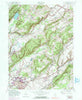 Washington New Jersey Historical topographic map, 1:24000 scale, 7.5 X 7.5 Minute, Year 1954
