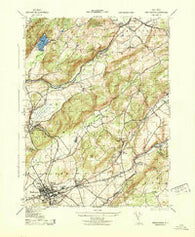 Washington New Jersey Historical topographic map, 1:31680 scale, 7.5 X 7.5 Minute, Year 1943