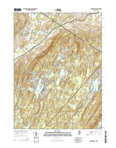 Wawayanda New Jersey Historical topographic map, 1:24000 scale, 7.5 X 7.5 Minute, Year 2014