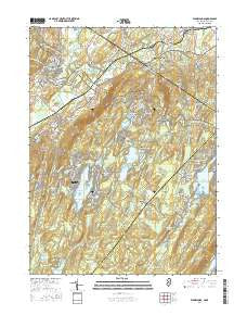 Wawayanda New Jersey Current topographic map, 1:24000 scale, 7.5 X 7.5 Minute, Year 2016