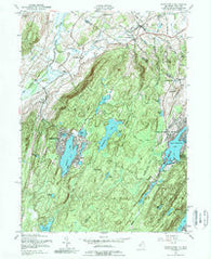 Wawayanda New Jersey Historical topographic map, 1:24000 scale, 7.5 X 7.5 Minute, Year 1954