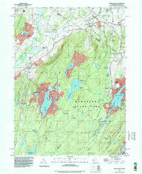Wawayanda New Jersey Historical topographic map, 1:24000 scale, 7.5 X 7.5 Minute, Year 1994
