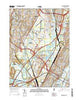 Weehawken New Jersey Historical topographic map, 1:24000 scale, 7.5 X 7.5 Minute, Year 2014