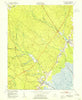 West Creek New Jersey Historical topographic map, 1:24000 scale, 7.5 X 7.5 Minute, Year 1951