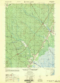 West Creek New Jersey Historical topographic map, 1:25000 scale, 7.5 X 7.5 Minute, Year 1951