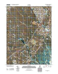 West Creek New Jersey Historical topographic map, 1:24000 scale, 7.5 X 7.5 Minute, Year 2011
