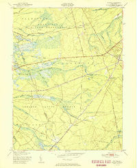 Whiting New Jersey Historical topographic map, 1:24000 scale, 7.5 X 7.5 Minute, Year 1951