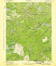 Whiting New Jersey Historical topographic map, 1:62500 scale, 15 X 15 Minute, Year 1942