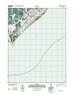 Wildwood New Jersey Historical topographic map, 1:24000 scale, 7.5 X 7.5 Minute, Year 2011