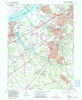 Woodbury New Jersey Historical topographic map, 1:24000 scale, 7.5 X 7.5 Minute, Year 1967