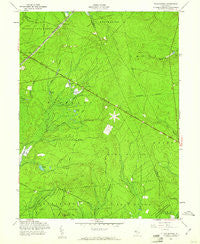 Woodmansie New Jersey Historical topographic map, 1:24000 scale, 7.5 X 7.5 Minute, Year 1957