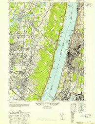 Yonkers New York Historical topographic map, 1:24000 scale, 7.5 X 7.5 Minute, Year 1947