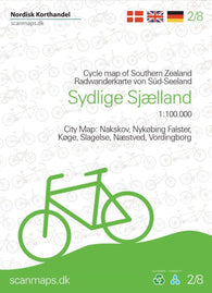 Buy map Cyclemap of Southern Zeeland