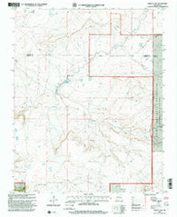 Abbott New Mexico Historical topographic map, 1:24000 scale, 7.5 X 7.5 Minute, Year 1998