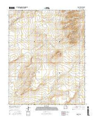 Abbott New Mexico Current topographic map, 1:24000 scale, 7.5 X 7.5 Minute, Year 2017