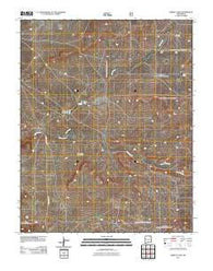 Abbott Lake New Mexico Historical topographic map, 1:24000 scale, 7.5 X 7.5 Minute, Year 2011