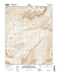 Abbott NW New Mexico Current topographic map, 1:24000 scale, 7.5 X 7.5 Minute, Year 2017