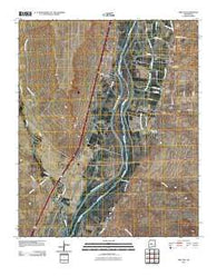 Abeytas New Mexico Historical topographic map, 1:24000 scale, 7.5 X 7.5 Minute, Year 2010