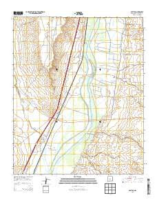 Abeytas New Mexico Historical topographic map, 1:24000 scale, 7.5 X 7.5 Minute, Year 2013