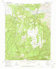 Abiquiu New Mexico Historical topographic map, 1:62500 scale, 15 X 15 Minute, Year 1953