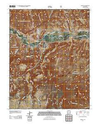Abiquiu New Mexico Historical topographic map, 1:24000 scale, 7.5 X 7.5 Minute, Year 2011