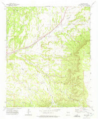 Abo New Mexico Historical topographic map, 1:24000 scale, 7.5 X 7.5 Minute, Year 1972