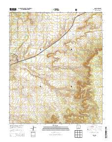 Abo New Mexico Historical topographic map, 1:24000 scale, 7.5 X 7.5 Minute, Year 2013
