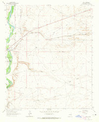 Acme New Mexico Historical topographic map, 1:24000 scale, 7.5 X 7.5 Minute, Year 1962