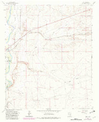Acme New Mexico Historical topographic map, 1:24000 scale, 7.5 X 7.5 Minute, Year 1962