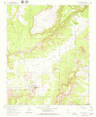 Acoma Pueblo New Mexico Historical topographic map, 1:24000 scale, 7.5 X 7.5 Minute, Year 1961